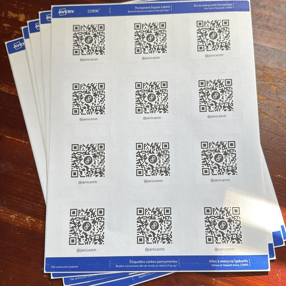 QR Code LABELS 36 - Picture 2 of 2